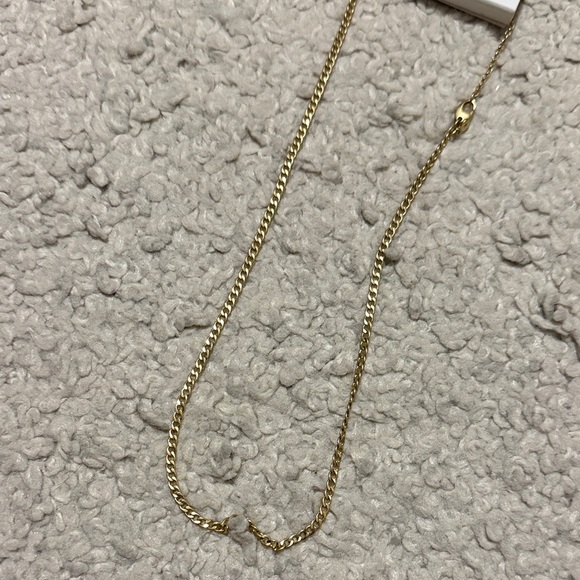 Madewell Delicate Gold ChainNecklace - NEW - Picture 2 of 2